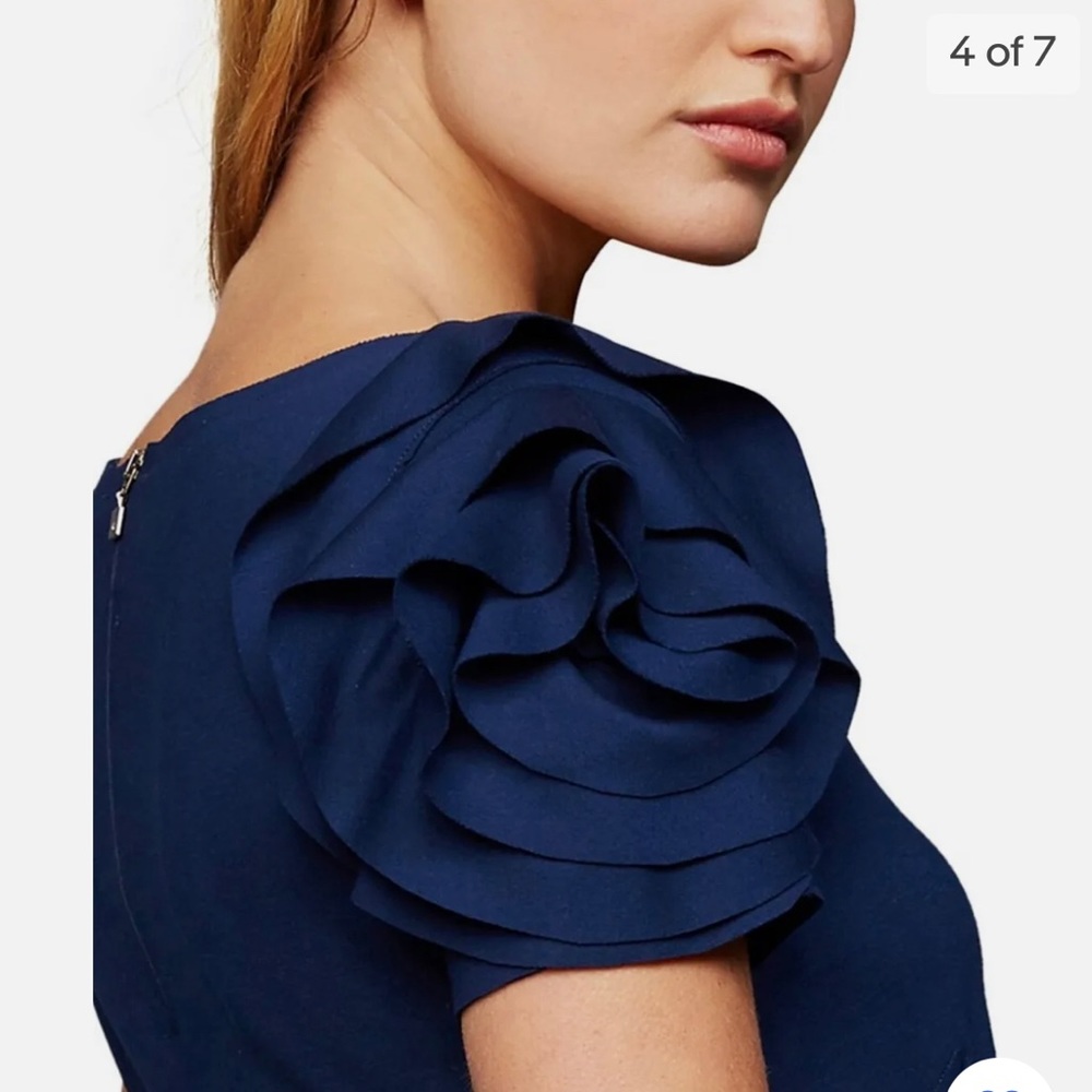 Pietro Brunelli Ruffled Maternity Dress